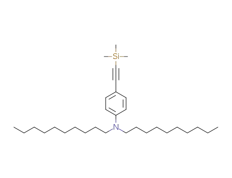 N,N-didecyl-4-((trimethylsilyl)ethynyl)aniline