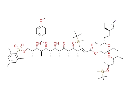 C<sub>71</sub>H<sub>119</sub>IO<sub>14</sub>SSi<sub>2</sub>