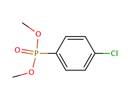 Molecular Structure of 13114-07-3 (Phosphonic acid, (4-chlorophenyl)-, dimethyl ester)