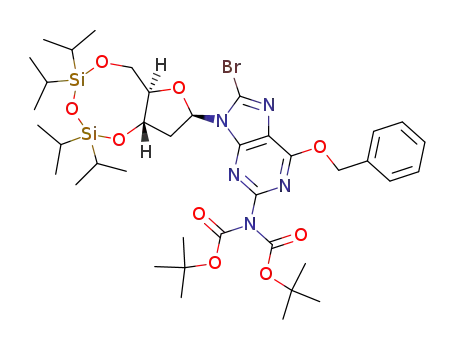 Molecular Structure of 328394-31-6 (C<sub>39</sub>H<sub>60</sub>BrN<sub>5</sub>O<sub>9</sub>Si<sub>2</sub>)