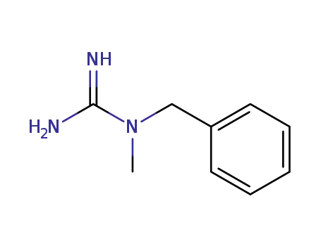 Molecular Structure of 7565-19-7 (N-BENZYL-N-METHYLGUANIDINE)