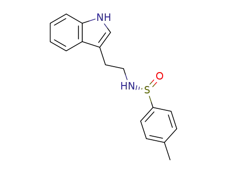 R-N-P-TOLYLSULFINYLTRYPTAMINE  97