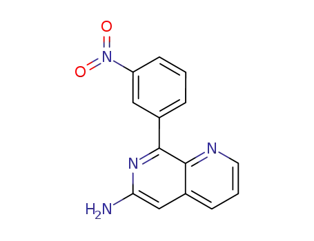 8-(3-Nitrophenyl)-1,7-naphthyridin-6-amine