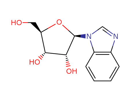 2-benzoimidazol-1-yl-5-(hydroxymethyl)oxolane-3,4-diol cas  728-01-8