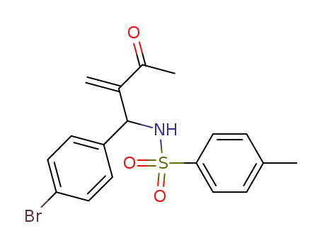 Benzenesulfonamide,
N-[1-(4-bromophenyl)-2-methylene-3-oxobutyl]-4-methyl-