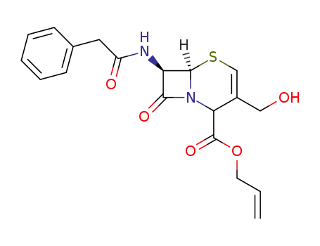 allyl 3-hydroxymethyl-7-phenylacetamido-3-cephem-2-carboxylate