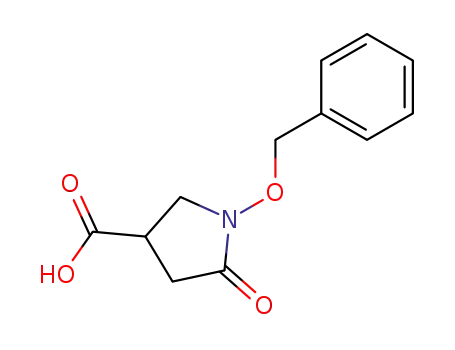 Molecular Structure of 99940-64-4 (3-Pyrrolidinecarboxylic acid, 5-oxo-1-(phenylmethoxy)-)