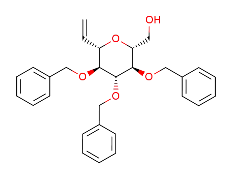 ((2R,3R,4R,5S,6S)-3,4,5-Tris-benzyloxy-6-vinyl-tetrahydro-pyran-2-yl)-methanol