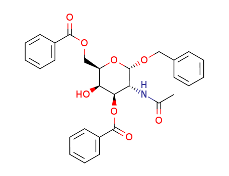 BENZYL 2-ACETAMIDO-3,6-DI-O-BENZOYL-2-DEOXY-ALPHA-D-GALACTOPYRANOSIDE