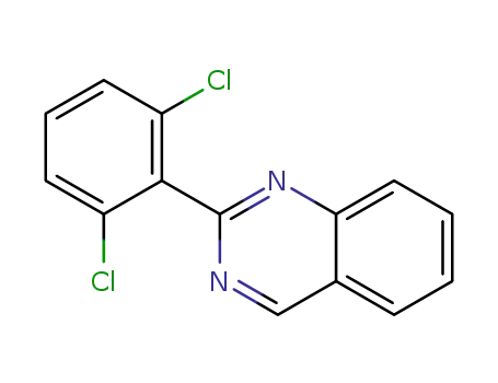 Molecular Structure of 1453168-98-3 (2-(2,6-Dichlorophenyl)quinazoline)