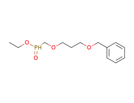 (3-benzyloxy-propoxymethyl)-phosphinic acid ethyl ester