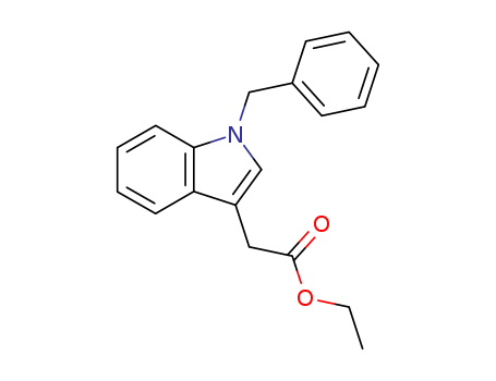 1H-Indole-3-acetic acid, 1-(phenylmethyl)-, ethyl ester