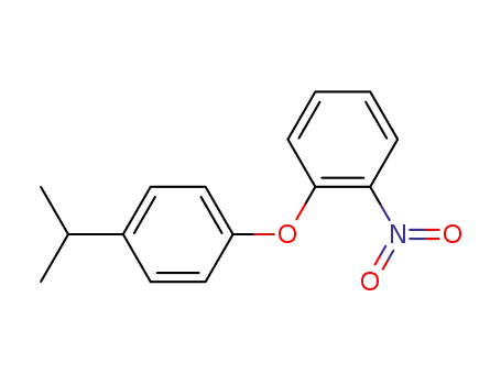 Molecular Structure of 640766-56-9 (1-(4-isopropylphenoxy)-2-nitrobenzene)