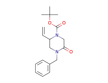 1-benzyl-4-tert-butyloxycarbonyl-5-vinylpiperazin-2-one