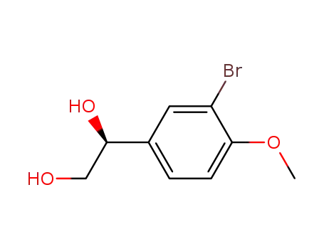 1,2-Ethanediol, 1-(3-bromo-4-methoxyphenyl)-, (1S)-