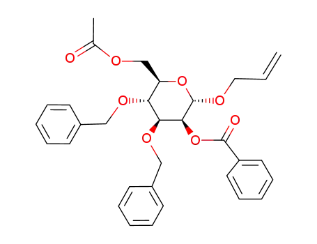 allyl 6-O-acetyl-2-O-benzoyl-3,4-di-O-benzyl-α-D-mannopyranoside