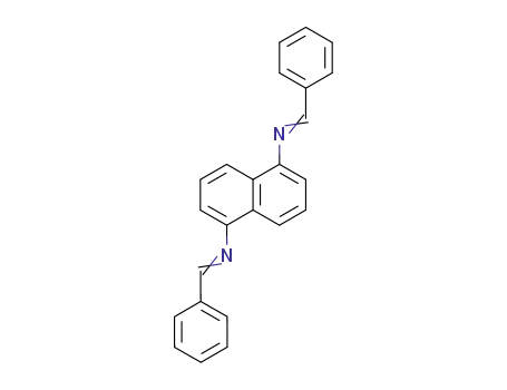 N,N'-Bis-[1-phenyl-meth-(E)-ylidene]-naphthalene-1,5-diamine
