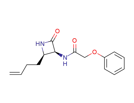 N-((2R,3S)-2-But-3-enyl-4-oxo-azetidin-3-yl)-2-phenoxy-acetamide