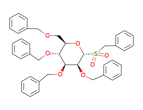 benzyl S,S-dioxo-2,3,4,6-tetra-O-benzyl-1-thio-α-D-mannopyranoside