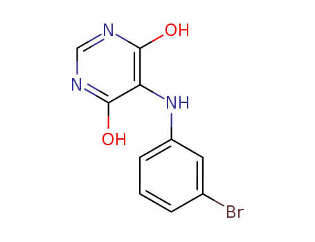 5-(3-Bromophenylamino)pyrimidine-4,6-diol