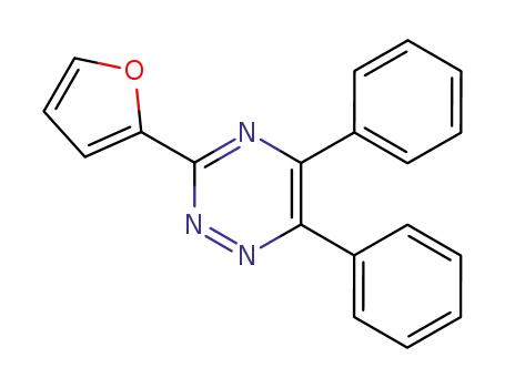 1,2,4-Triazine, 3-(2-furanyl)-5,6-diphenyl-