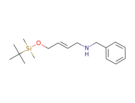 (2E)-N-benzyl-4-(tert-butyldimethylsiloxy)but-2-en-1-amine