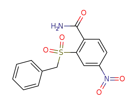 4-nitro-2-phenylmethanesulfonyl-benzamide