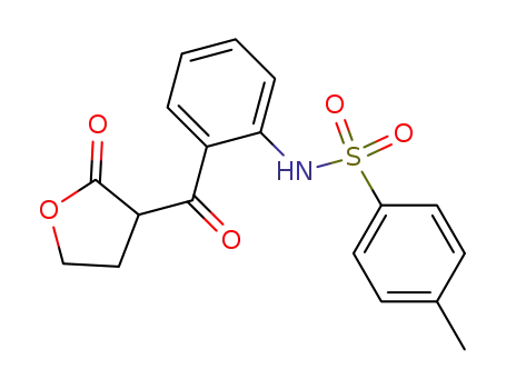 2'-(tetrahydro-2-oxo-3-furoyl)-p-toluenesulfonanilide