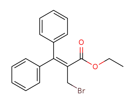 2-Propenoic acid, 2-(bromomethyl)-3,3-diphenyl-, ethyl ester