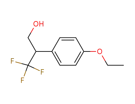 (RS)-1,1,1-trifluoro-2-(4-ethoxyphenyl)propan-3-ol