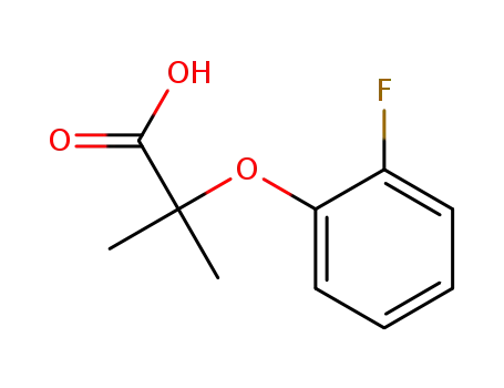 Propanoic acid, 2-(2-fluorophenoxy)-2-methyl-