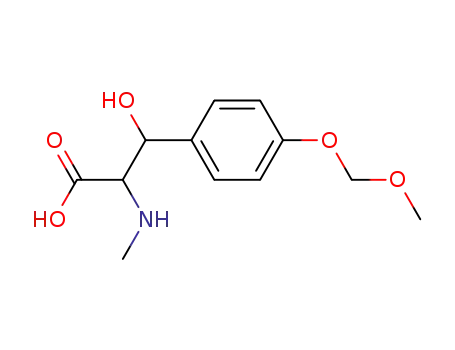 Tyrosine, b-hydroxy-O-(methoxymethyl)-N-methyl-