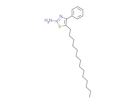 2-Thiazolamine,4-phenyl-5-tetradecyl-