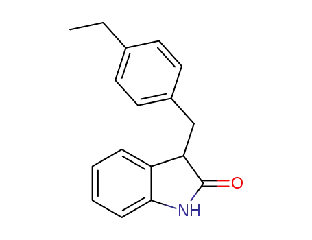 3-(4-ethylbenzyl)indolin-2-one
