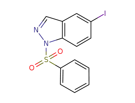 5-iodo-1-(phenylsulfonyl)-1H-indazole