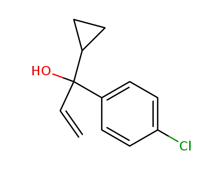 1-(4-chlorophenyl)-1-cyclopropyl-2-propen-1-ol
