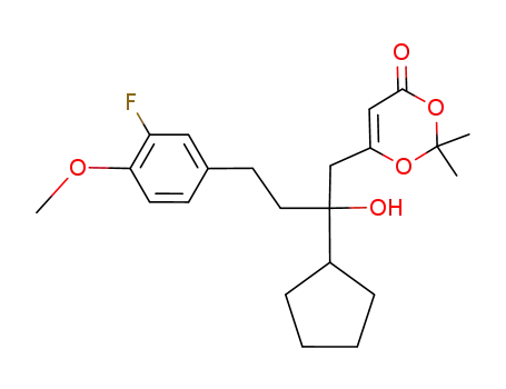 C<sub>22</sub>H<sub>29</sub>FO<sub>5</sub>