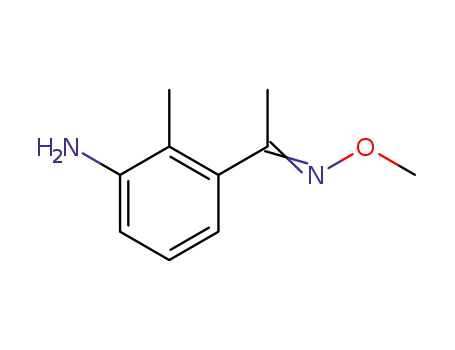 3-(1'-methoxyiminoeth-1'-yl)-2-methylaniline