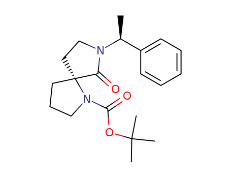 tert-butyl (5R)-6-oxo-7-[(1S)-1-phenylethyl]-1,7-diazaspiro[4.4]nonane-1-carboxylate