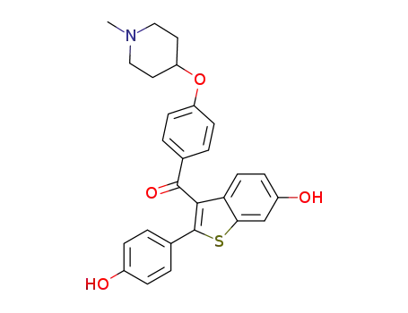 6-Hydroxy-2-(4-Hydroxyphenyl)-3-(4-[1-Methylpiperidin-4-oxy]benzoyl)benzo[b]thiophene