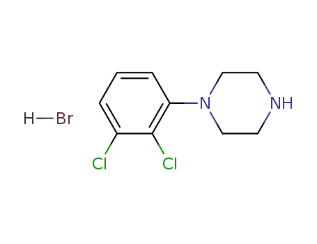 Molecular Structure of 864512-43-6 (1-(2,3-DICHLOROPHENYL)PIPERAZINE HYDROBROMIDE)