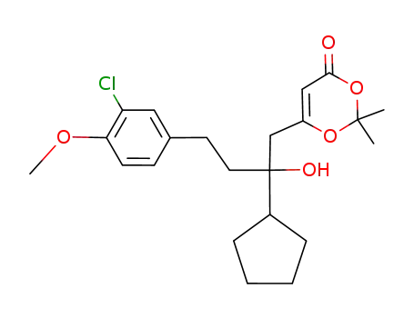 C<sub>22</sub>H<sub>29</sub>ClO<sub>5</sub>