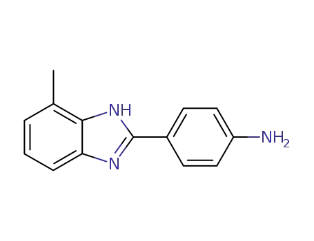 4-(4-METHYL-1 H-BENZOIMIDAZOL-2-YL)-페닐아민