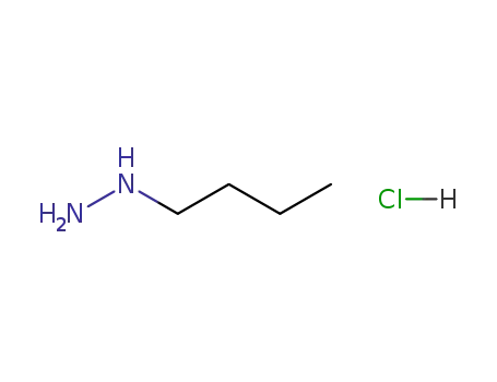 Molecular Structure of 56795-65-4 (BUTYLHYDRAZINE HYDROCHLORIDE)