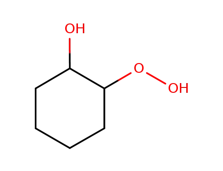 Molecular Structure of 67680-02-8 (2-hydroperoxycyclohexanol)