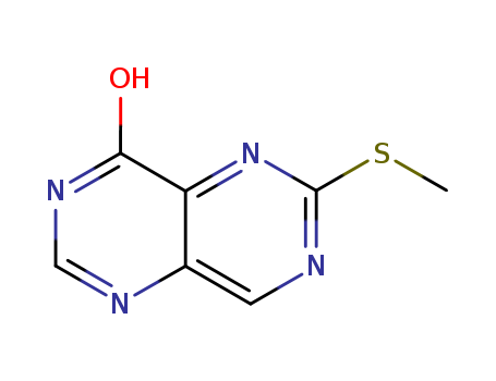 6-(methylthio)pyrimido[5,4-d]pyrimidin-4-ol