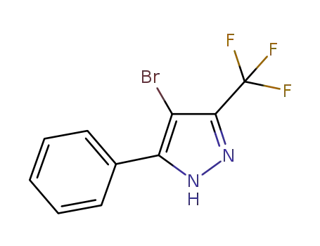 4-Bromo-5-phenyl-3-(trifluoromethyl)pyrazole