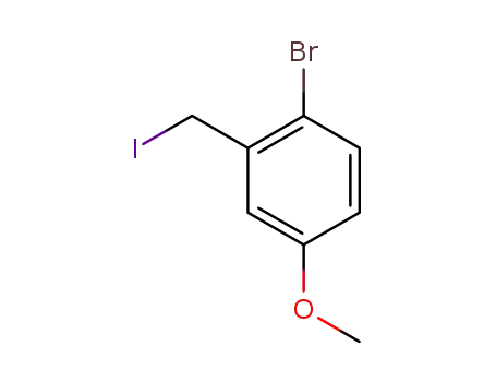 1-bromo-2-(iodomethyl)-4-methoxybenzene