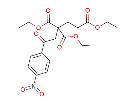 1,3,3-Pentanetricarboxylic acid, 5-(4-nitrophenyl)-5-oxo-, triethyl ester