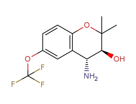 (3S,4R)-4-amino-2,2-dimethyl-6-(trifluoromethoxy)-chroman-3-ol